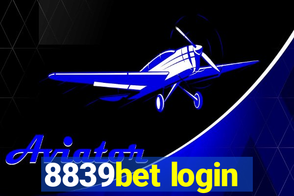 8839bet login